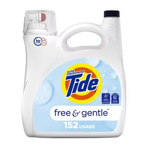 Tide Free and Gentle Liquid Laundry Detergent, 170 fl. oz