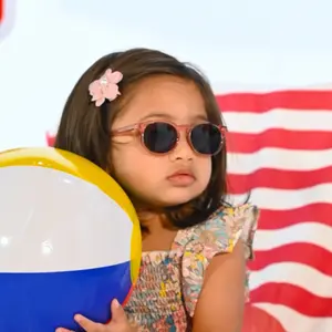 Pokopiko Baby Sunglasses - Keyhole (Rose)