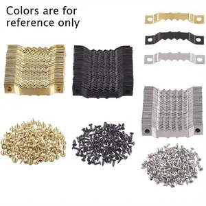 Sawtooth Picture Hangers, Sawtooth Hangers/ Hooks With Screws, For Picture Frame Painting Photos Artwork Clock Home Decoration