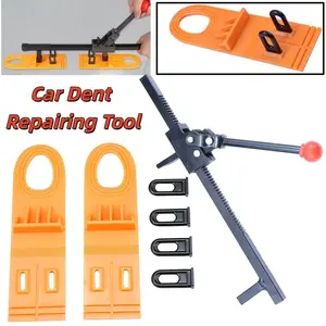 Car Dent Repair Kit, Manual Expander Body Repair Set, Includes 2 Pullers, Reusable Film, Hand Expansion Tool, for Car Bumper Hail Damage Scratch Fix