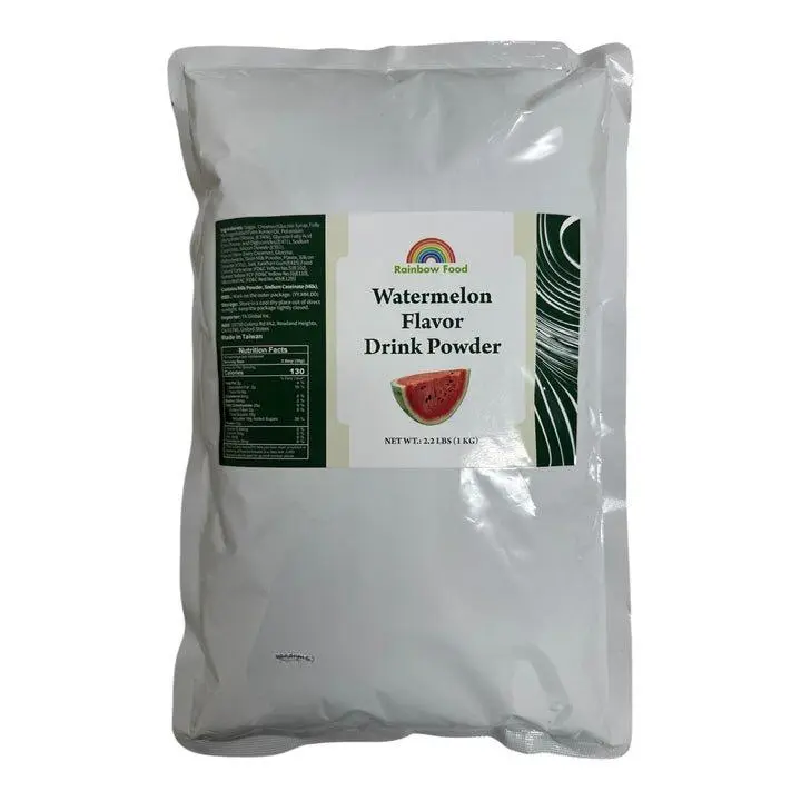 Watermelon Milk Tea Powder for Watermelon Shakes Bubble Tea & Baking Sweet Fruity Flavor Ideal for Slushies and Drinks