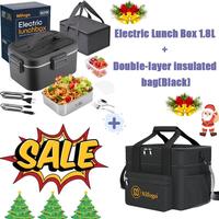 80W/1.8L/Black+Double-layer insulated bag/Black