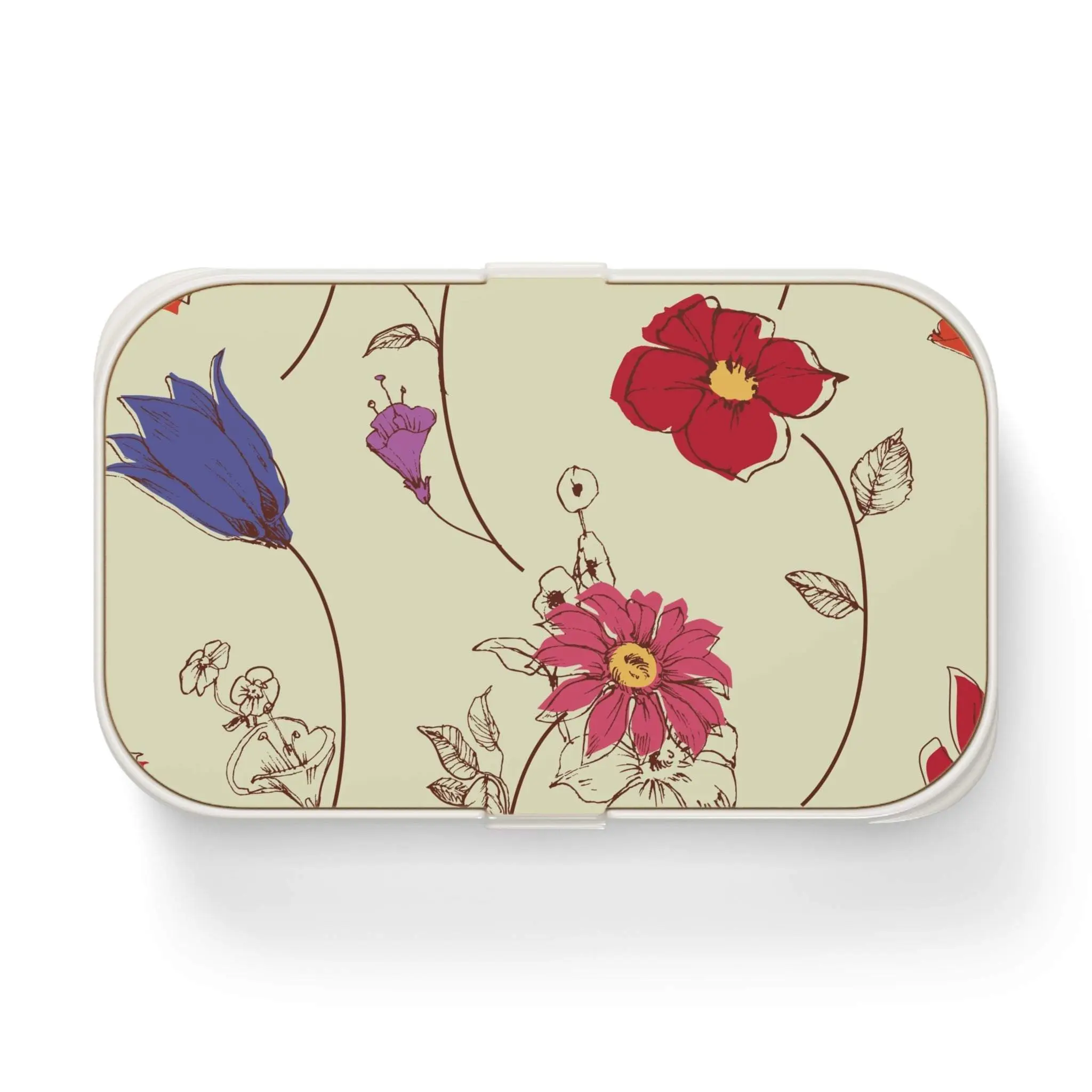 Scattered flowers Bento Lunch Box