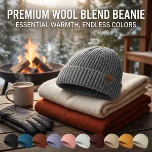 Men's and Women's Fisherman Beanie Knit Trawler Watch Hat Winter Cap - Warm Soft Comfortable Casual Outdoor Cold Weather Accessory Perfect for Daily Wear Fashion Style