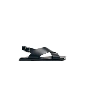 ALOHAS Nalu Sandal in Black