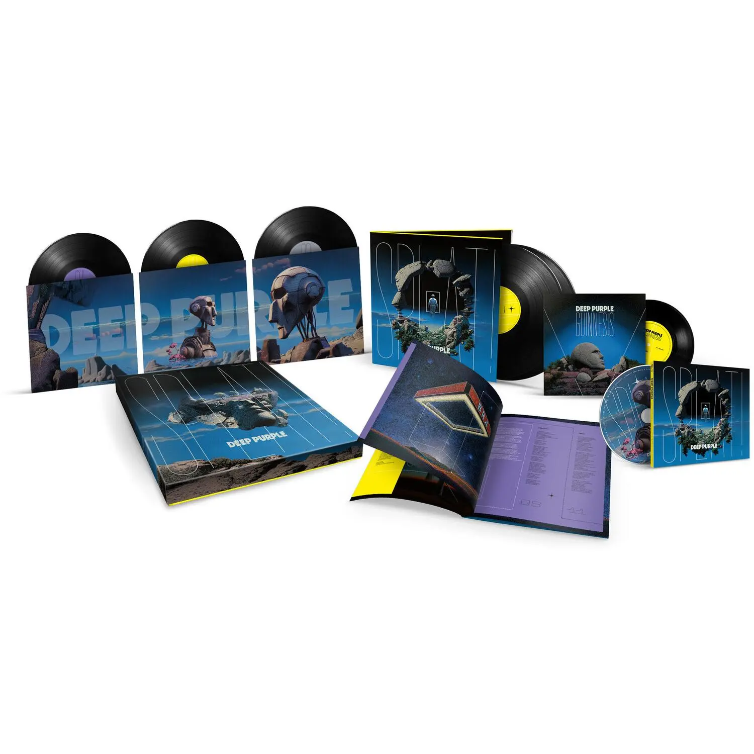 Deep Purple - SPLAT!  (Limited Box Set: 2LP + CD + 3x10inch + 7inch)  [VINYL RECORD - LP] Ltd Ed, With Booklet, With CD, With Bonus 7", 10", Boxed Set