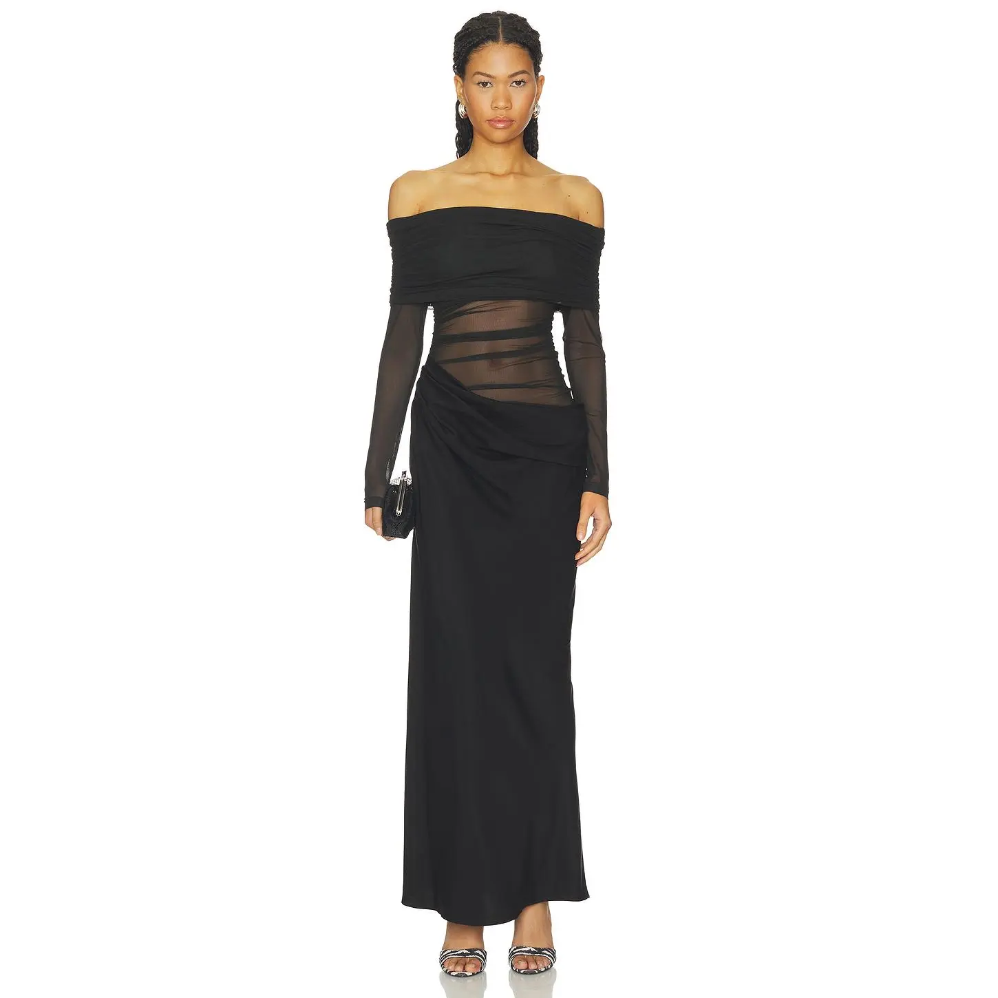 Benni Yasmin Maxi Dress in Black