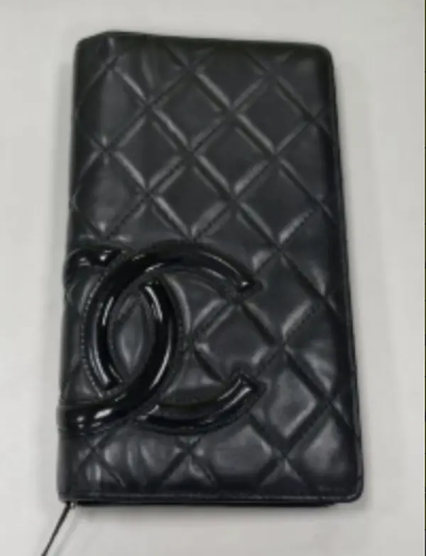 Pre-owned CHANEL As Shown Small Leather Goods US0498 Cambon Wallet