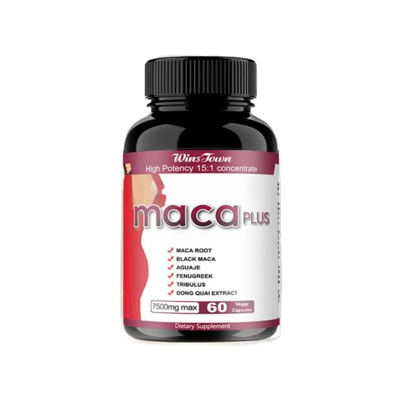 Wins Town Extreme Curve Maca Plus - 7500mg Max 60 Vegan