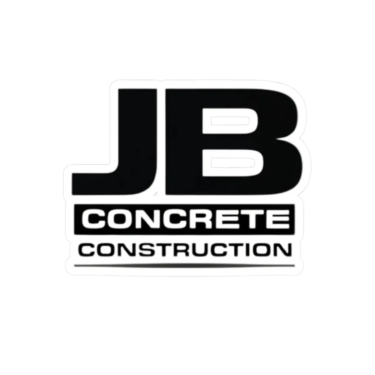 Construction Company Kiss-Cut Stickers, Durable Decals for Hard Hats, Toolboxes, Laptop, Gifts for Builders, Contractors