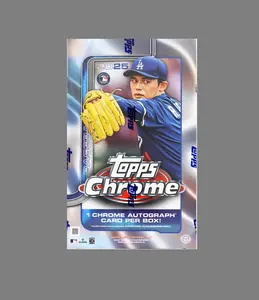2025 Topps Chrome Baseball Hobby Box *SEALED*