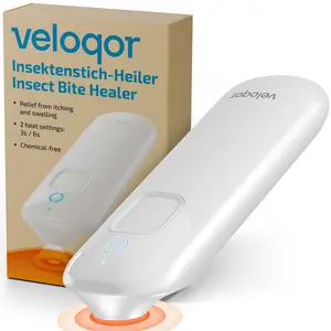 Sting Relief Healer-Portable Electronic Heat Device for Fast Symptom Relief from Itching and Swelling, Chemical-Free, Safe and Easy to Use for Indoor and Outdoor, Perfect Gift for Dad, SummerVibes Essential