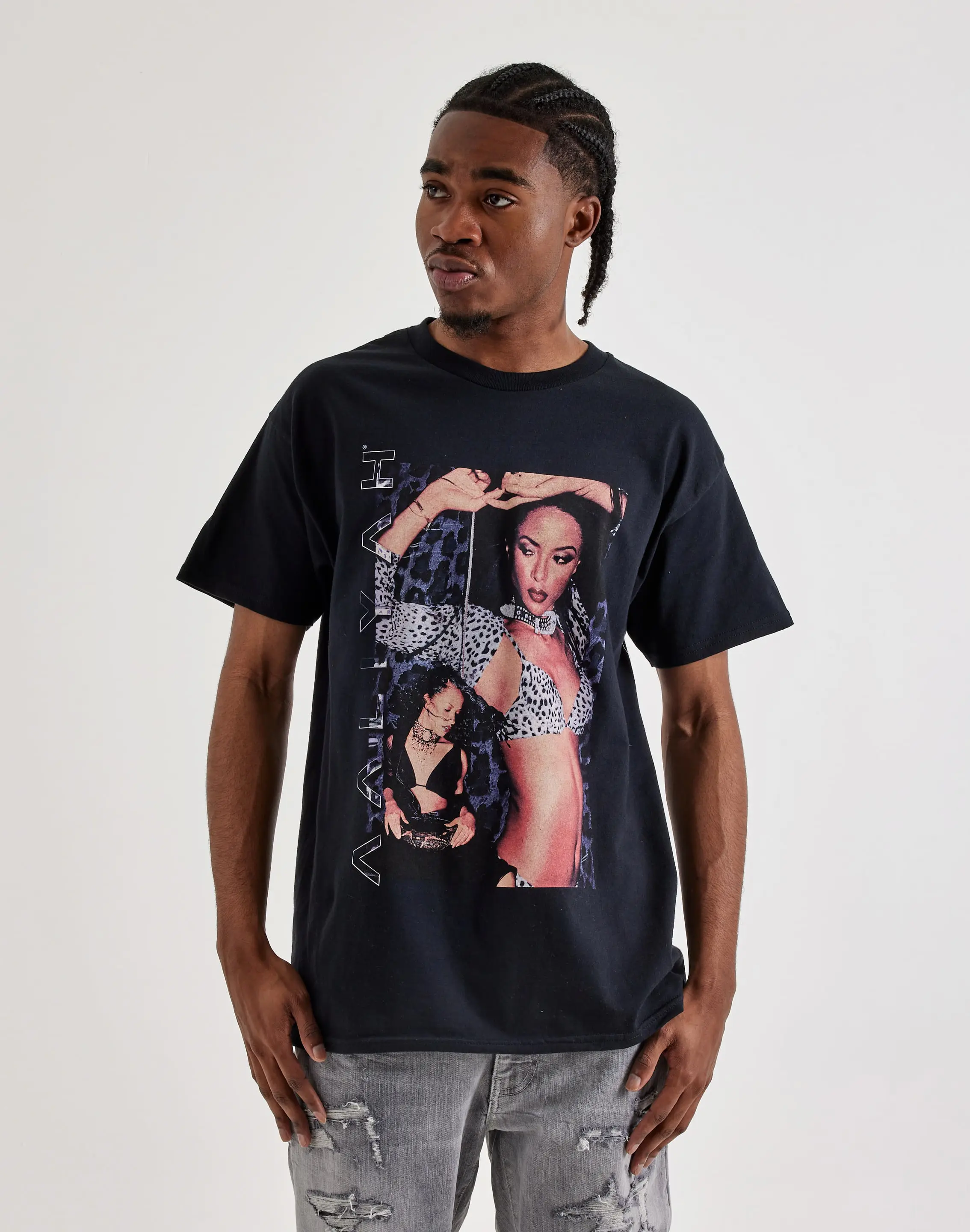 Mens Merch Traffic Aaliyah Snake Tee