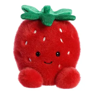 Aurora Palm Pals Juicy Strawberry 5 Inch Plush Figure Aurora Palm Pals Juicy Strawberry 5 Inch Plush Figure