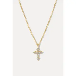 Diamond Cross Necklace