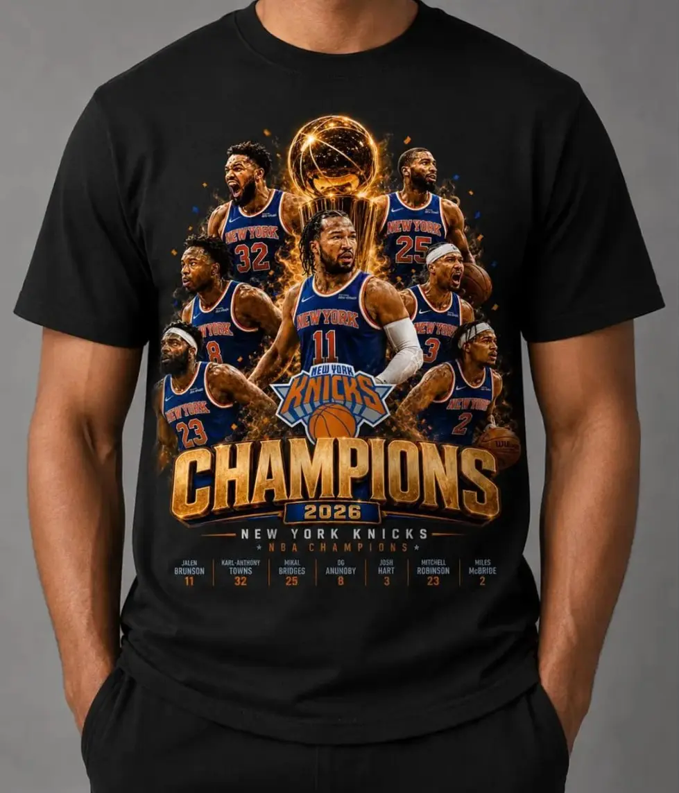 New York Basketball 2026 Victory Graphic Gildan T-Shirt – Vintage City Hoops Fan Tee, Championship Celebration Shirt