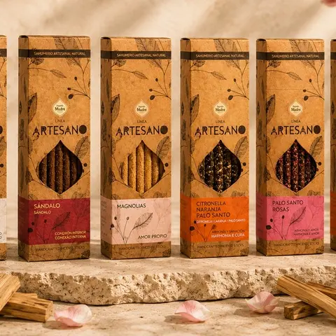 30pk Scented Artisanal Bulk Incense Sticks - 2oz Botanical Home Fragrance for Aromatherapy, Citronella, Orange, Yagra, Dragonsblood, Magnolia, Sandalwood, Palo Santo Calm, Grounding, 12-Month Freshness Enhancer