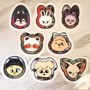 ATE SKZ K-pop Fan-made animal stickers for Car, Laptop & any other flat surface! 5inx3in approx