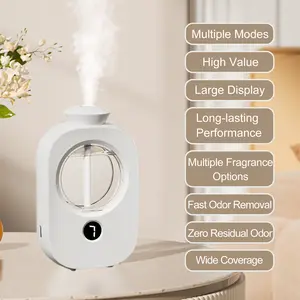 Automatic Home Aroma Diffuser – Timer Air Freshener Spray for Bedroom & Toilet, Deodorizing Scent Machine, Essential Oil Mister