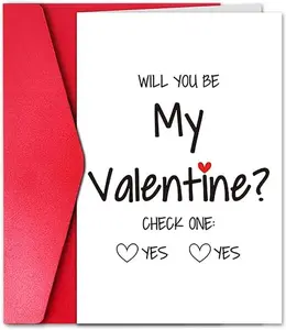 Easter Gift Will You Be My Valentine?’ – Valentine’s Day Card for Men and Women