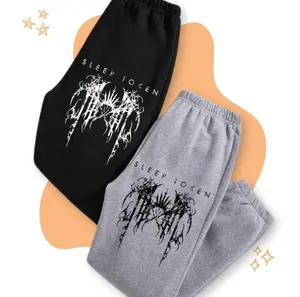 Vintage Sleep Token Logo Sweatpants, Sleep Token Rock Band Sweatpants, Perfect For Outdoors, Menswear, Womenswear BPWSM