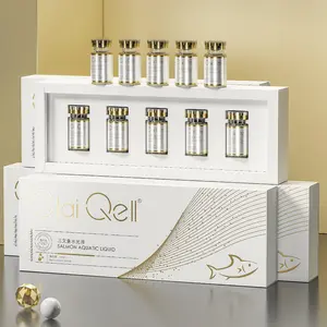 Salmon Water Essence, Hyaluronic Acid, Deep Moisture Repair, Cell Activation, Collagen Boost, Antioxidant, Wrinkle Reduction, Calming, Smooth Skin