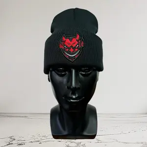 Diablo Beanie - Unisex, Knit, Warm, Winter Hat