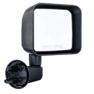 Passenger Side Mirror Fits (2007 2008 2009 2010 2011 2012 2013 2014 2015 2016 2017) Textured Non-heated Folding Door Right Rear View Replacement Ch1321271