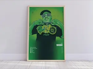 Feid - Sixdo Album Cover Poster Music Poster