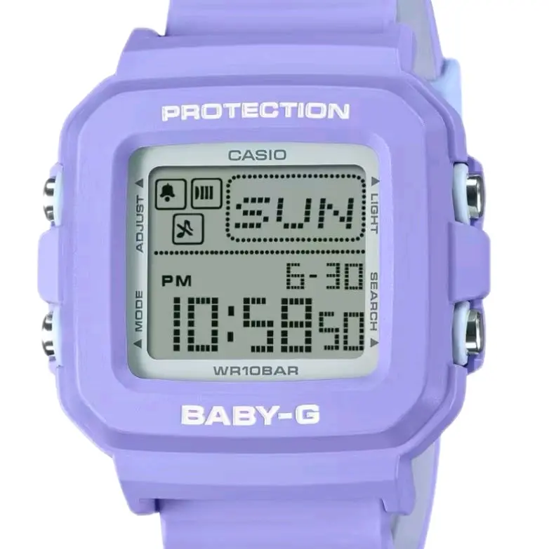 BGD10K-6 brand new purple baby G digital limited edition ladies Watch