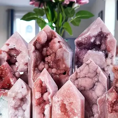 55-60 Types Tumbled Crystal Stones Set - 1.1lb Bulk Gemstones For Jewelry Making & Healing