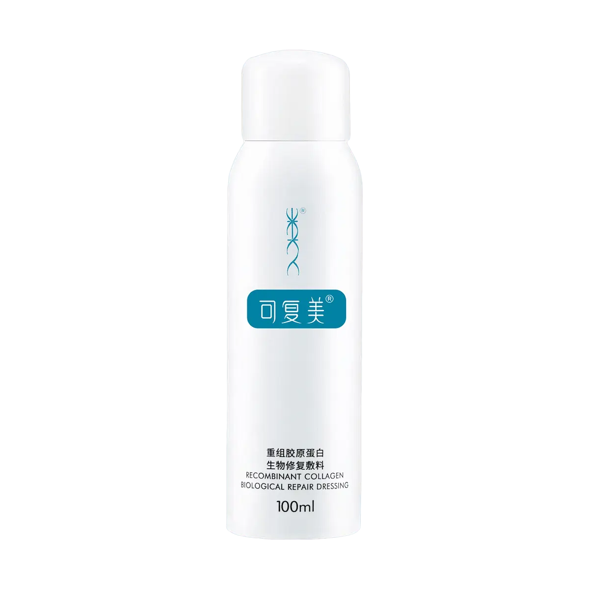 KOMFYMED Recombinant Collagen Bio-Repair Spray for Post-Procedure Skin Recovery - 100ml Hydrating & Calming Treatment