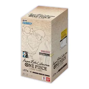 One Piece Trading Card Game EB-02 Anime 25th Collection Booster Box Japanese Sealed