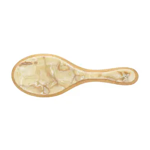 Emi Jay Flat Brush Bamboo Hair Brush in Chantilly