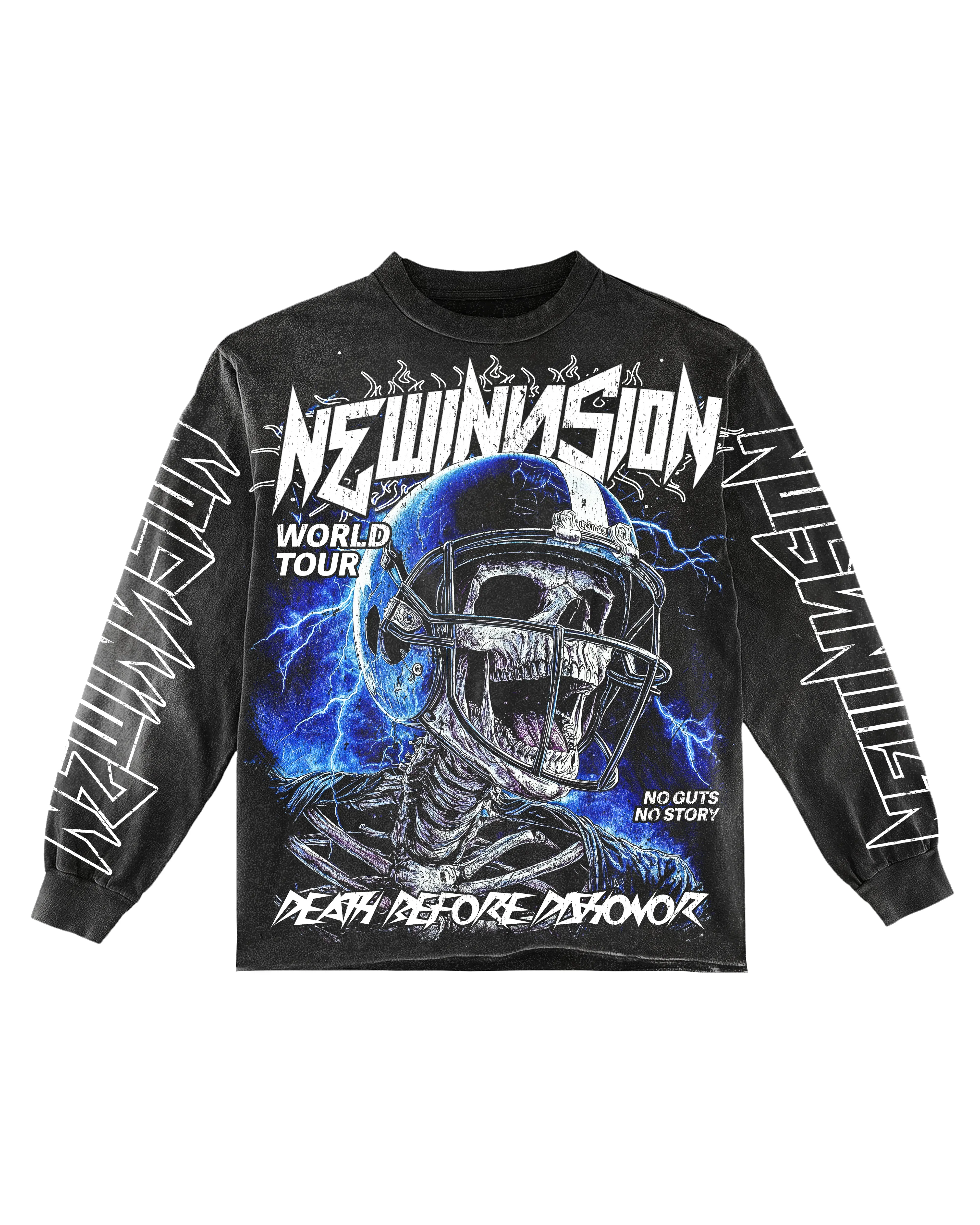Storm Reaper” Long sleeve t-shirt - TikTok Shop