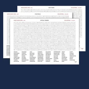 Educational Giant Word Search Posters