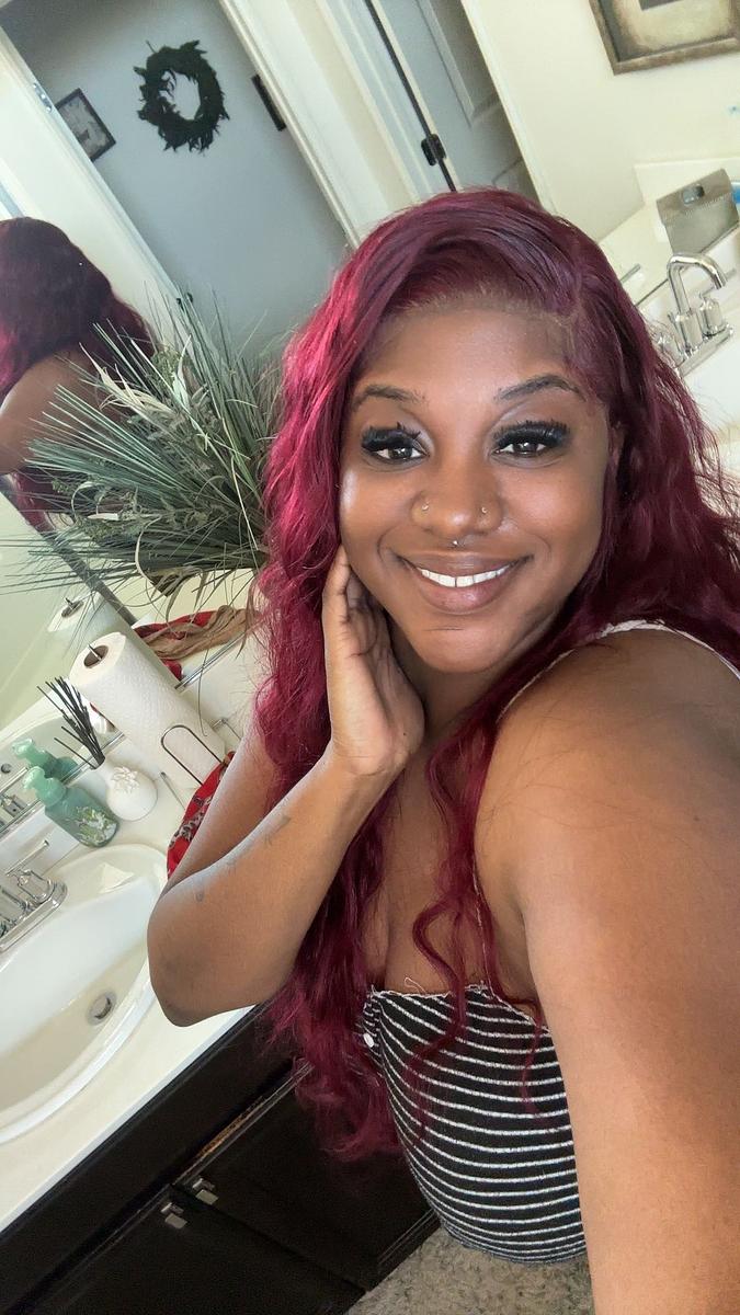 Item: 13X6 99J# Burgundy Body wave, 32''