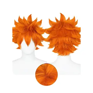 Shoyo Hinata Wig Orange  Short Synthetic Heat Resistant Hair