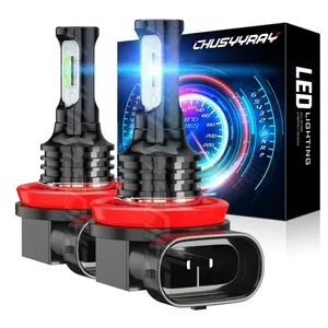 H11 LED Headlight Conversion Kit Bulbs 8000K For Kawasaki NINJA ZX6R 2007 2008 2009 2010 2011 2012