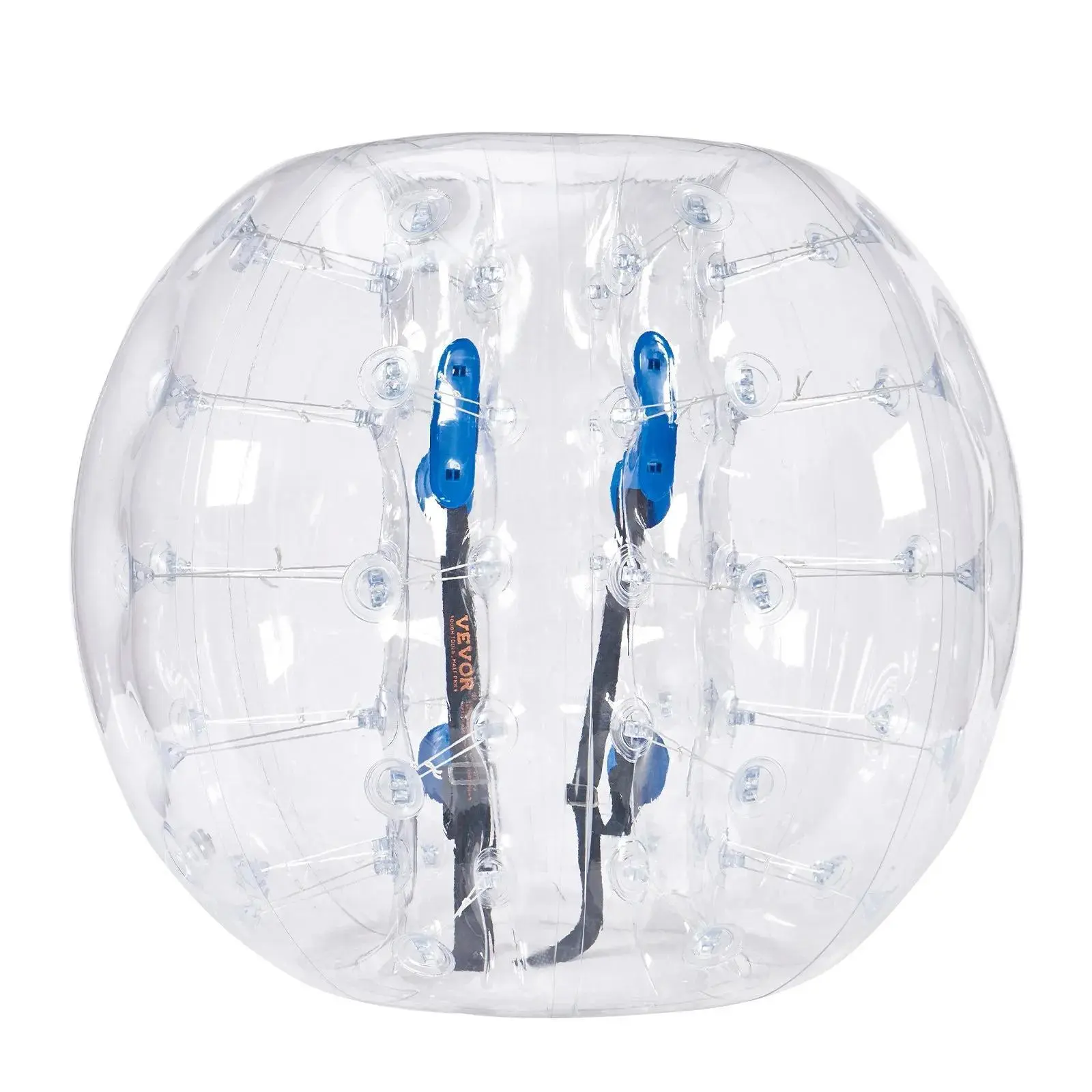 【Summerfinds】VEVOR Inflatable Bumper Ball 1-Pack,  4FT/1.2M Body Sumo Zorb Balls for Teen & Adult, 0.8mm Thick PVC Human Hamster Bubble Balls for Outdoor Team Gaming Play, Bumper Bopper Toys for Garden, Yard, Park