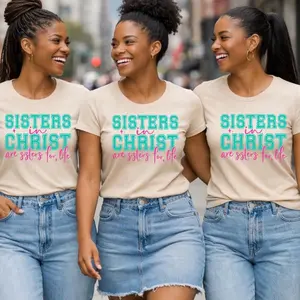 DTF Transfer – Sister 4 Life Faith Design (Ready to Press)