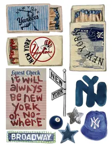 New York Yankees 5x7 Matchbox and Prints