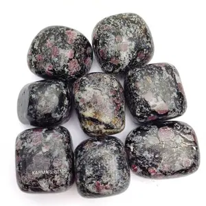 25 TO 35 MM RUBY IN METRIX TUMBLED STONE