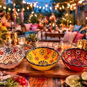 Decorative Ceramic Party Bowl