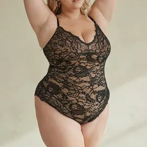 Elegant lace conjoined body is suitable for women -use seamless tight underwear, comfortable and personal nebility  bodysuit