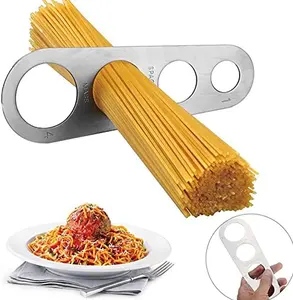 Stainless Steel Spaghetti Measurer Tool Kitchen Measuring Portable Holes Utensils