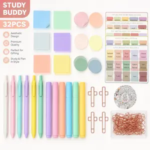 Bible Study Kit for Women – Christian Study Supplies Set with Highlighters, Sticky Notes, Bible Tabs & Faith Stickers Organizer