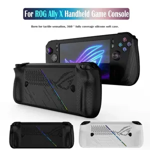 Rog Ally X Handheld Silicone Protective Case, Durable Protector, Shockproof Cover, Perfect Fit for Rog Ally X, Enhance Device Safety, Accessories