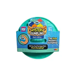 Shark Squishy Bun Mystery Dumpling - Stress Relief Fidgeting Toy, Anxiety Relief Products, Decompression Squeeze Item, Sensory Stress Reliever, Thoughtful Gift for Enthusiasts