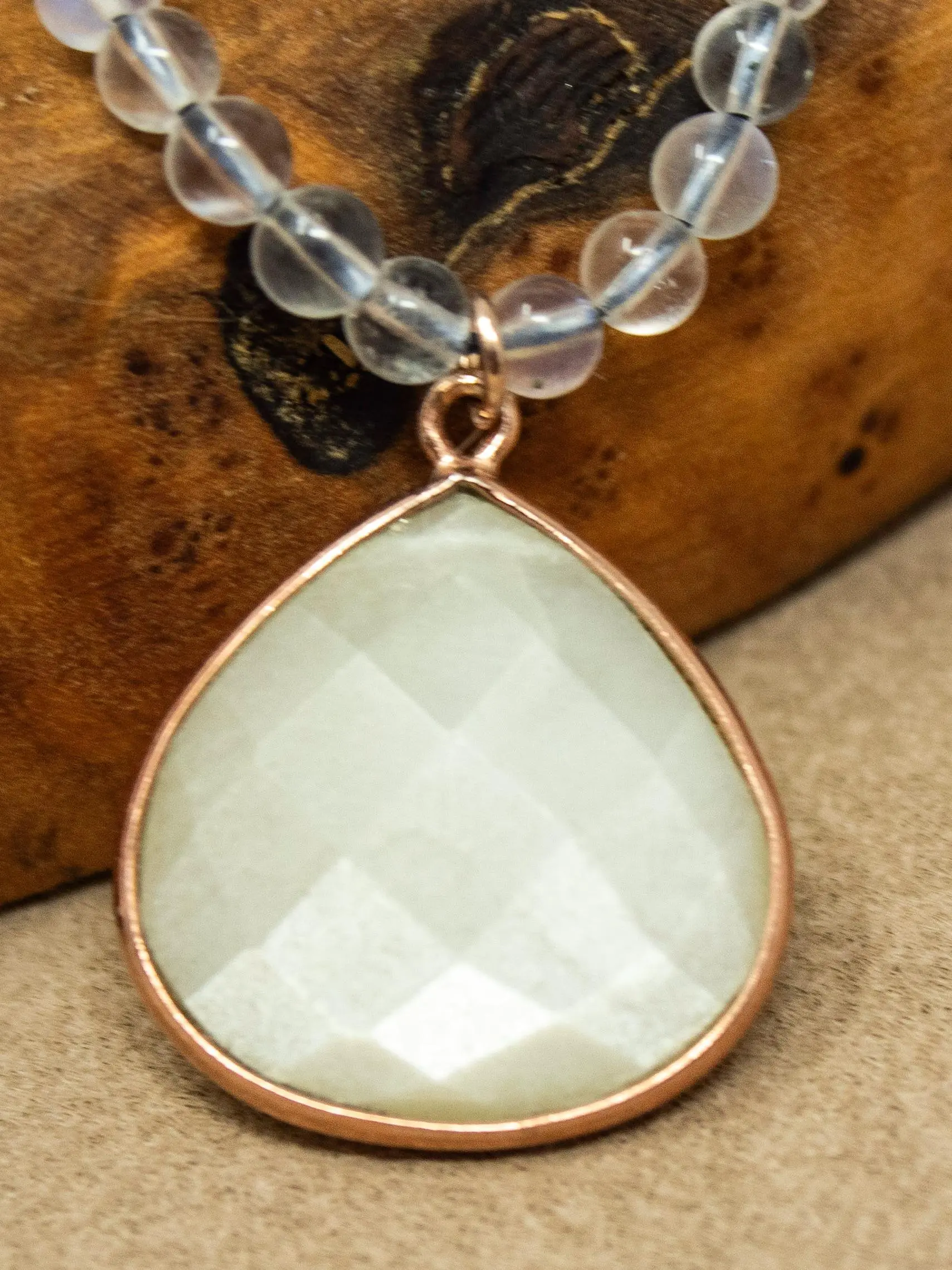Labradorite and Moonstone Necklace